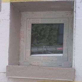 Fenster Einbau nachher